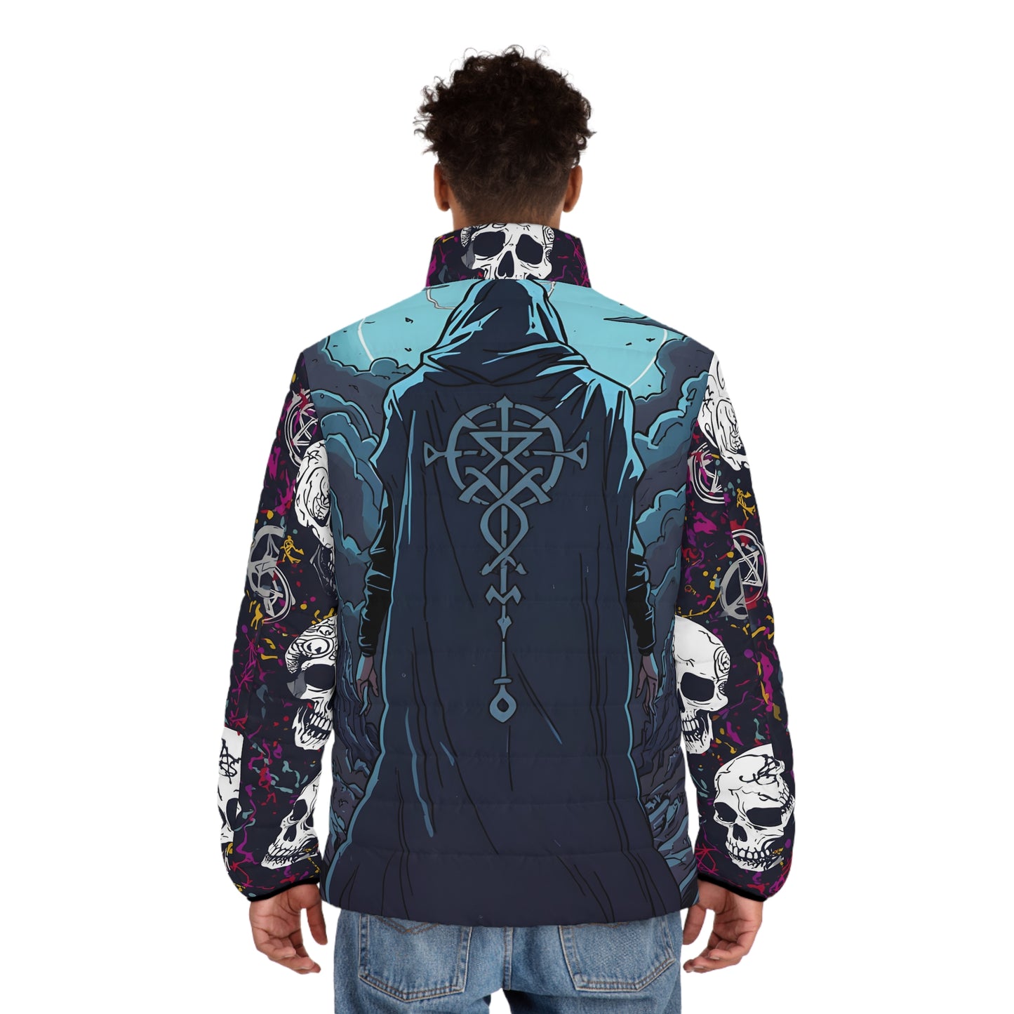 Necromancer Ascendance Puffer Jacket