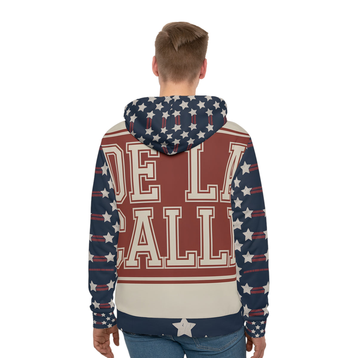 De La Calle Entertainment Vintage Varsity Hoodie