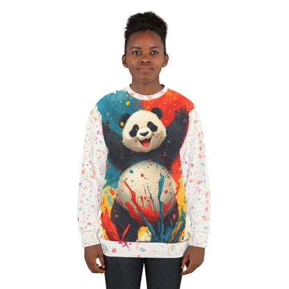 Super Panda Color Explosion Sweatshirt