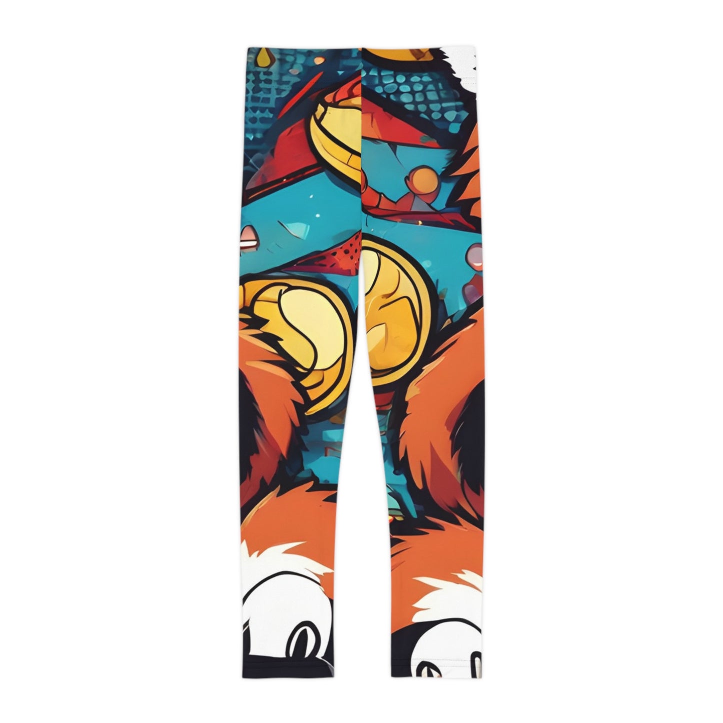 Juggling Joy: Happy Red Panda Leggings