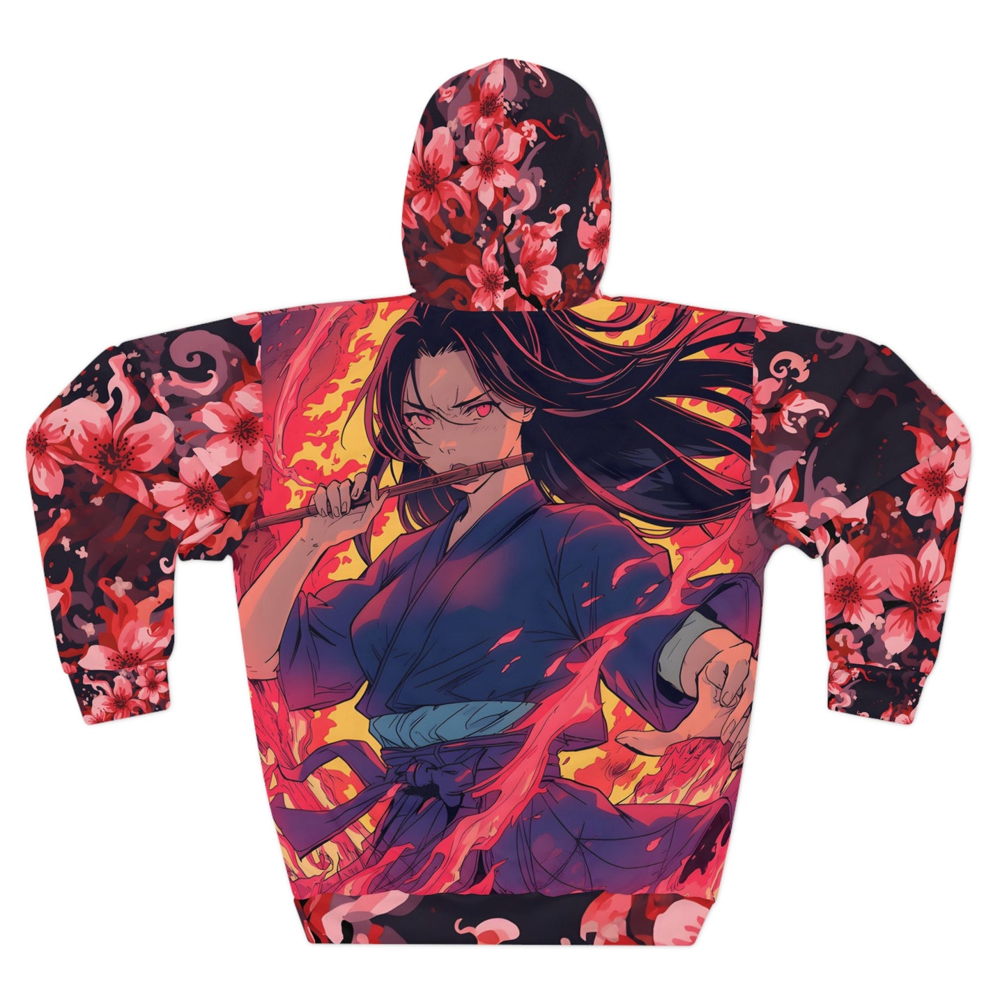 Fiery Nezuko Dreamscape Hoodie
