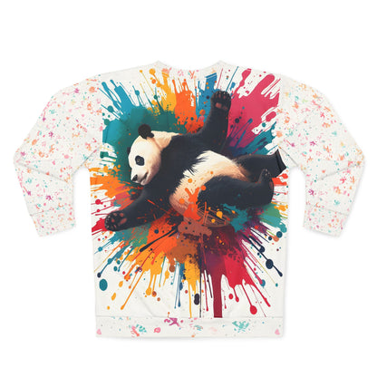 Super Panda Color Explosion Sweatshirt