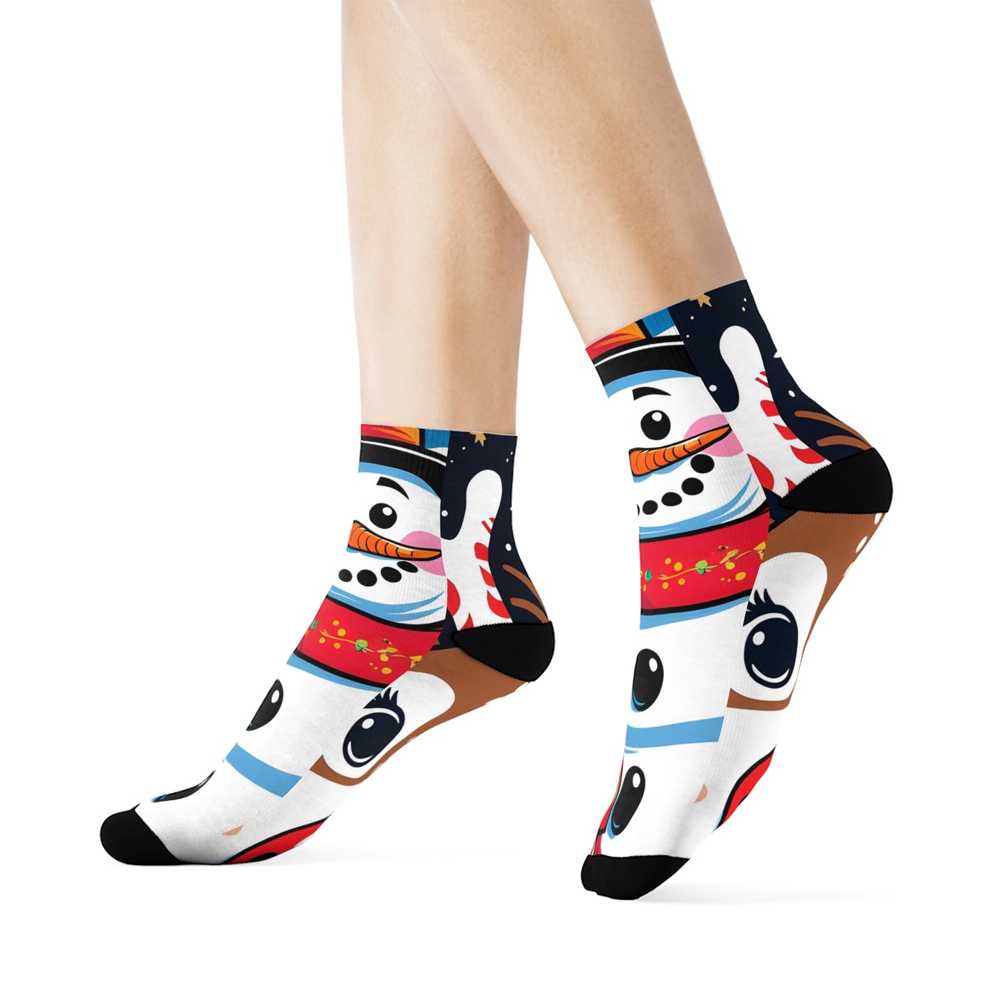 Festive Vector Pop Christmas Socks