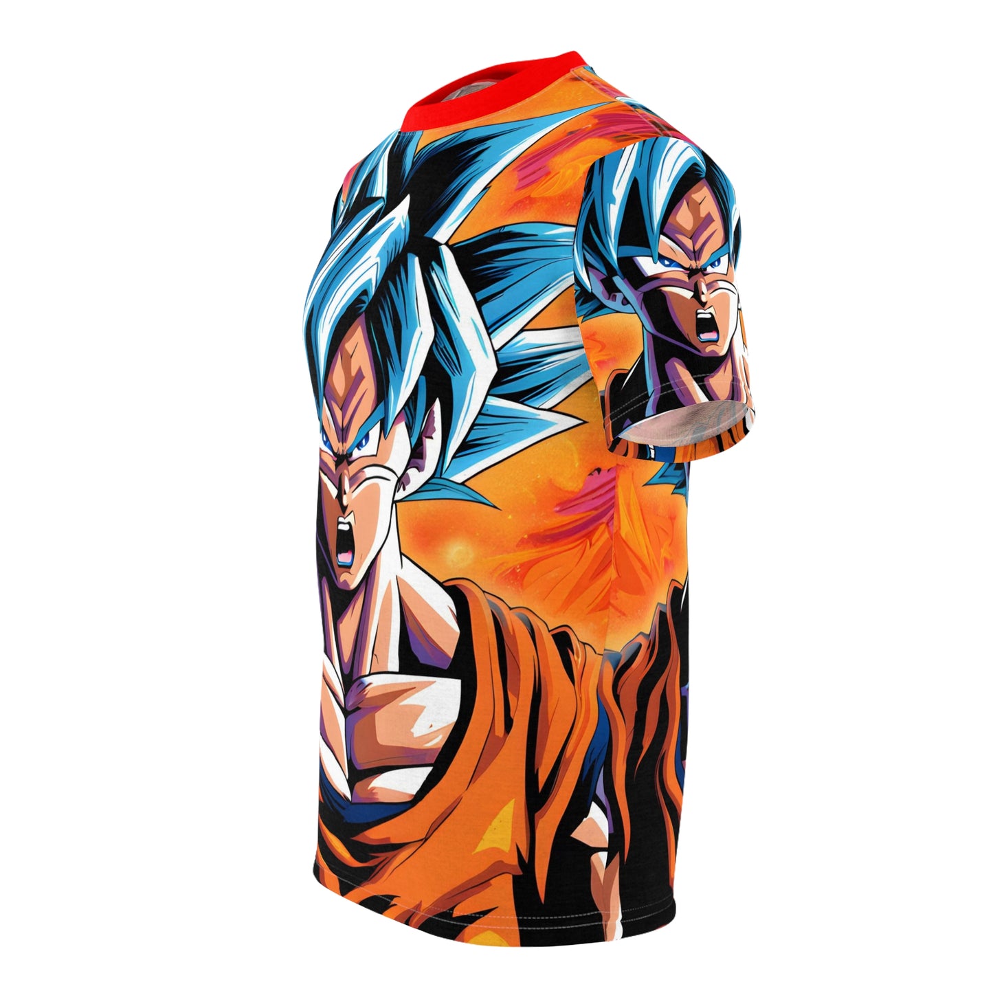 Unbelievably Intricate Goku Super Saiyan Angry Shirt Graphic