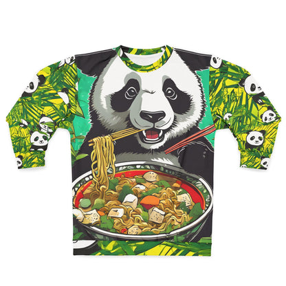 Playful Panda Ramen Delight Sweatshirt