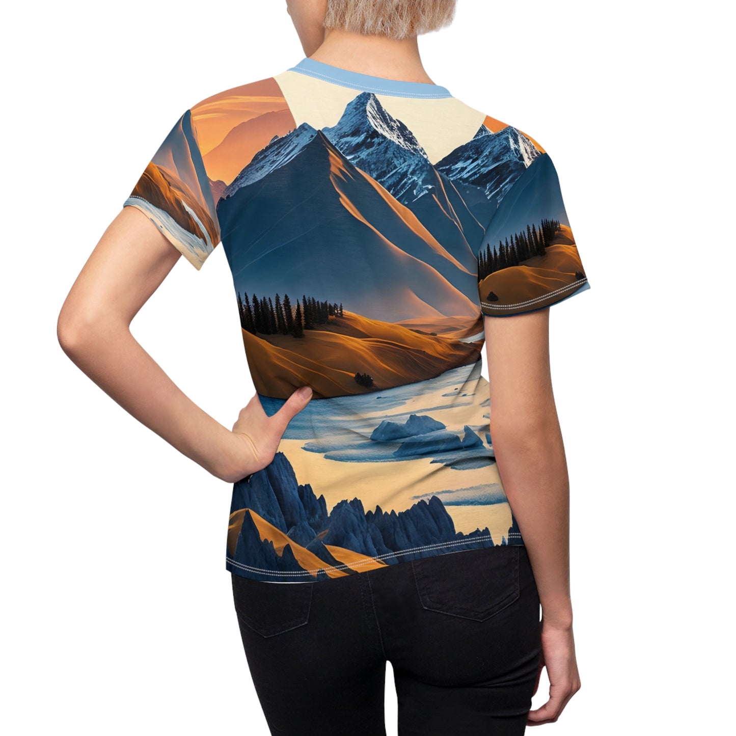 Voronoi Mountain Landscape