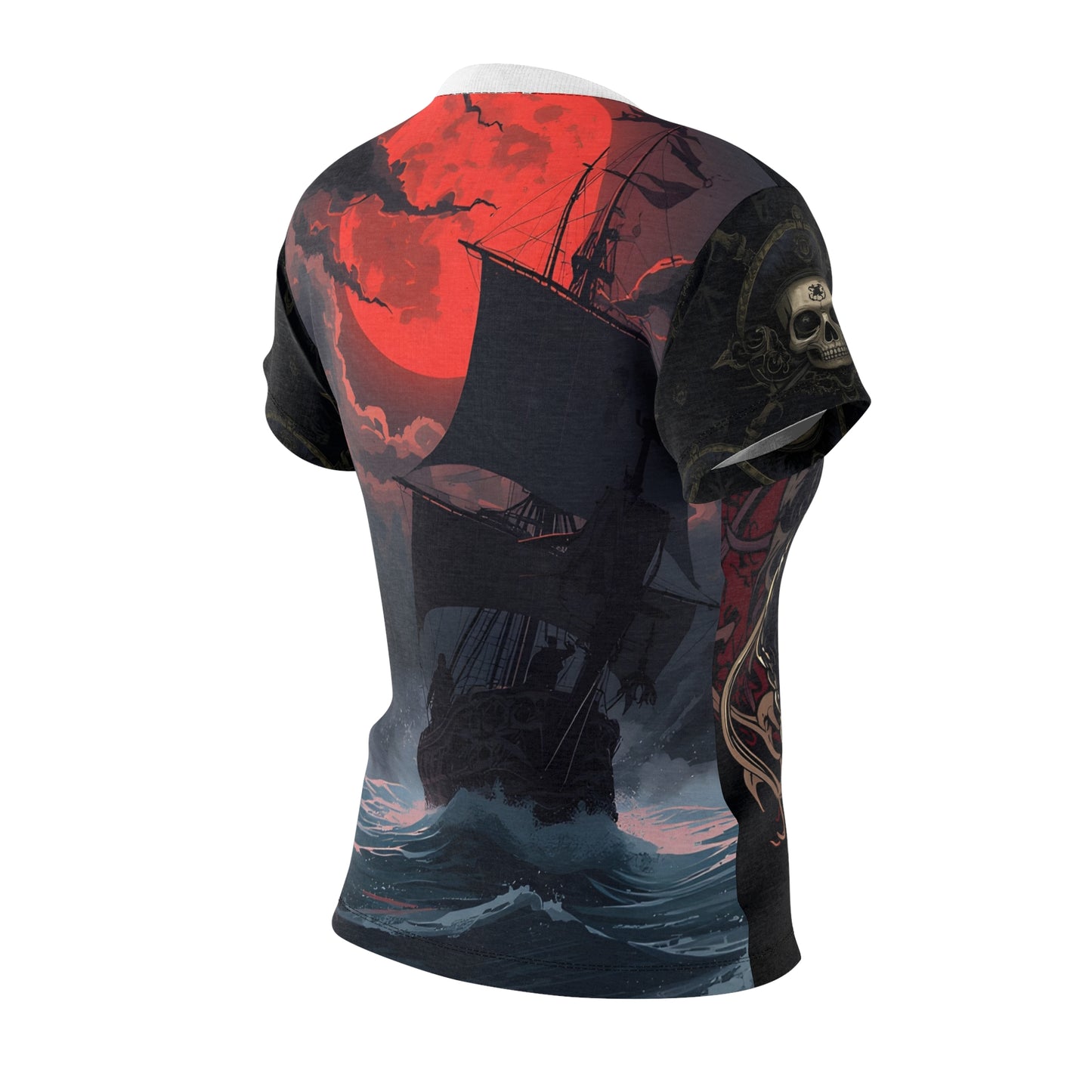 Dystopian Vampire Pirate Skull Tee