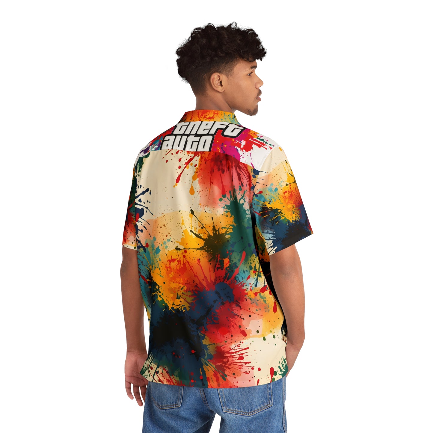 Explosive Colors Hawaiian Shirt