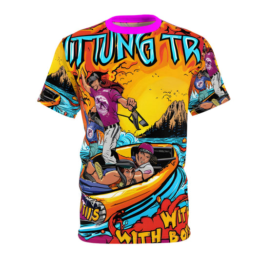 Unbelievably Intricate Tubing Trip Shirt Design