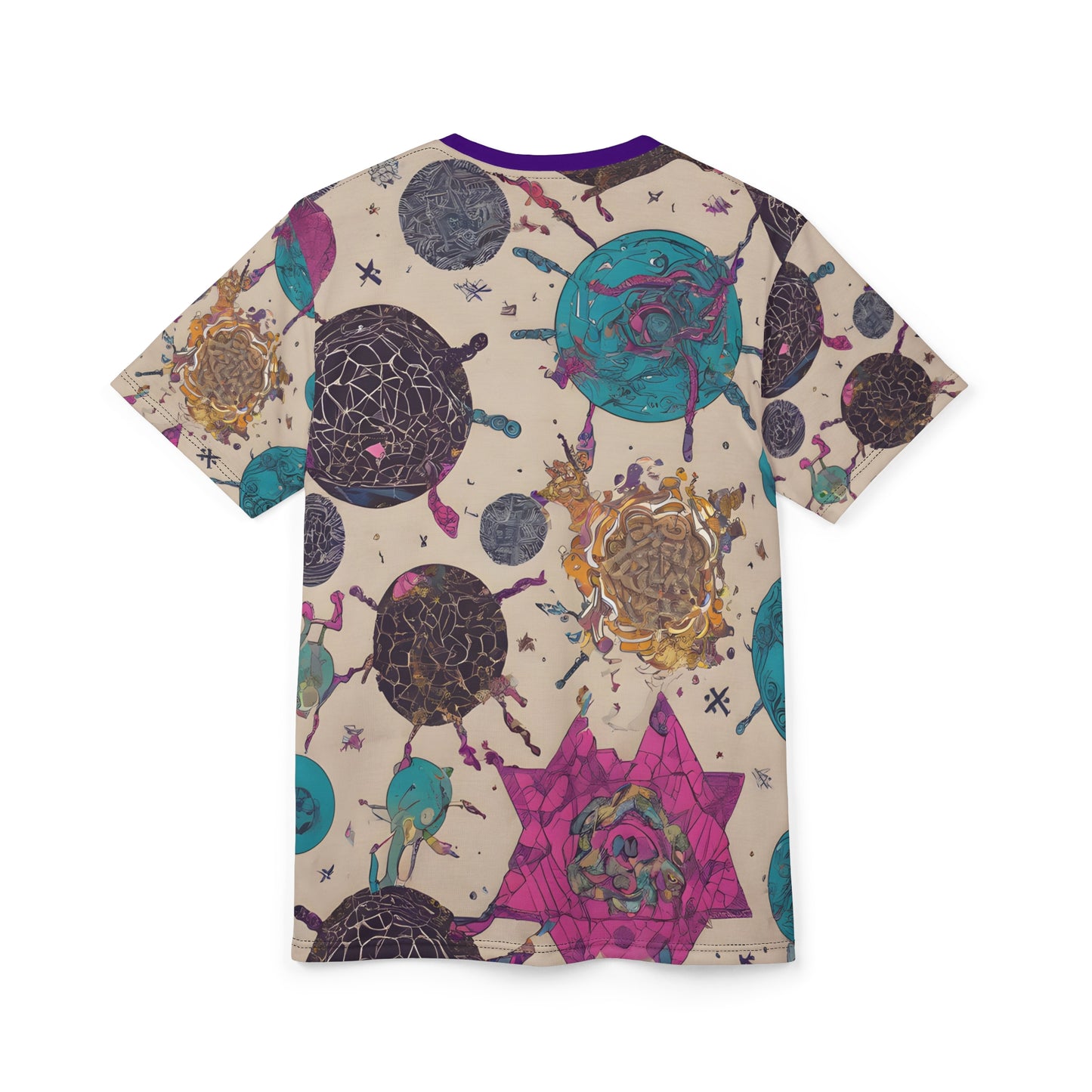 Brainiac Cosmic Energy Unisex Cut & Sew Tee (AOP)