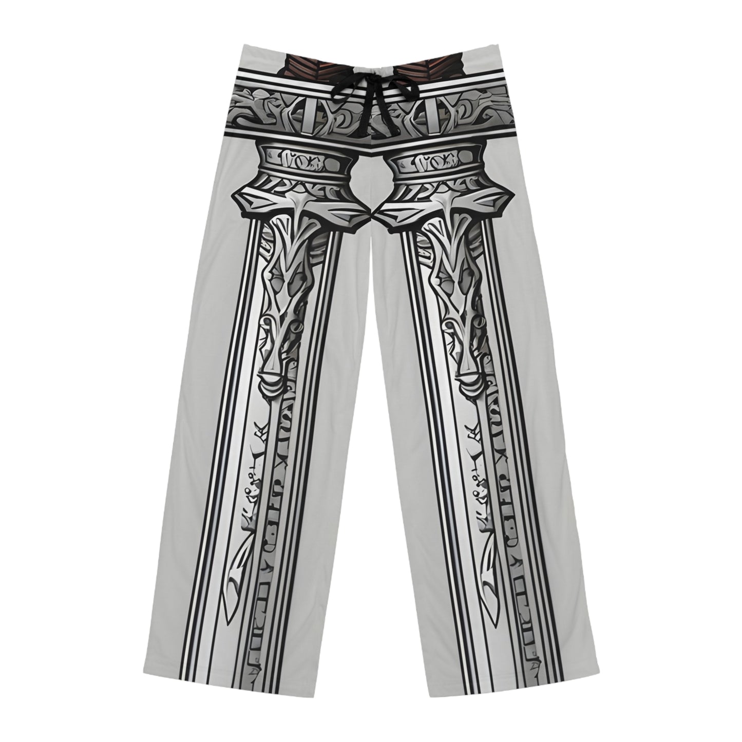 Sword and Lettering Men's Pajama Pants