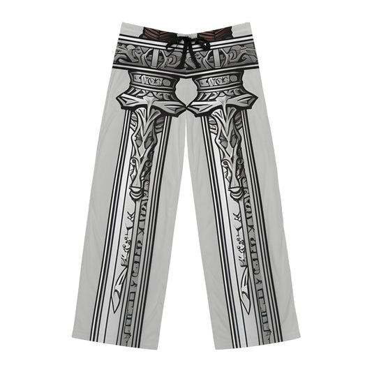 Sword and Lettering Men's Pajama Pants