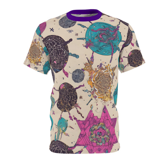 Brainiac Cosmic Energy Unisex Cut & Sew Tee (AOP)