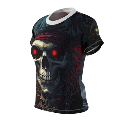 Dystopian Vampire Pirate Skull Tee