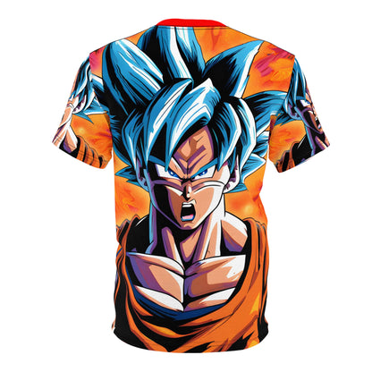 Unbelievably Intricate Goku Super Saiyan Angry Shirt Graphic