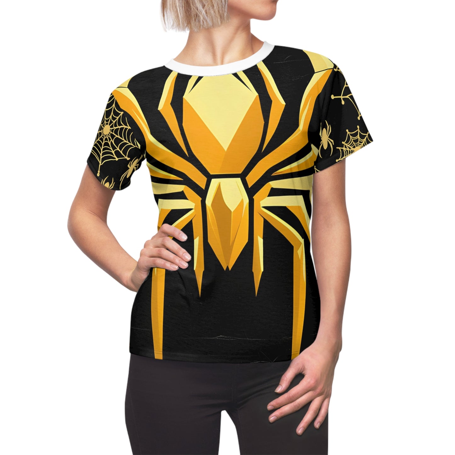 Golden Webs Women's Cut & Sew Tee