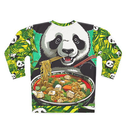 Playful Panda Ramen Delight Sweatshirt