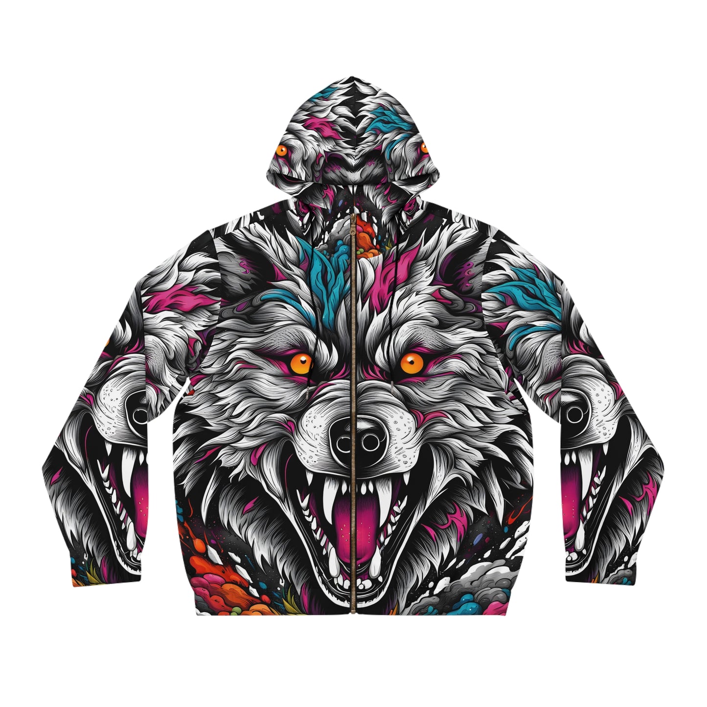 Terrifying Wolf Shirt Design