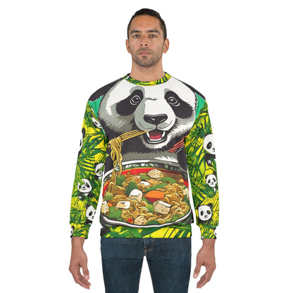 Playful Panda Ramen Delight Sweatshirt