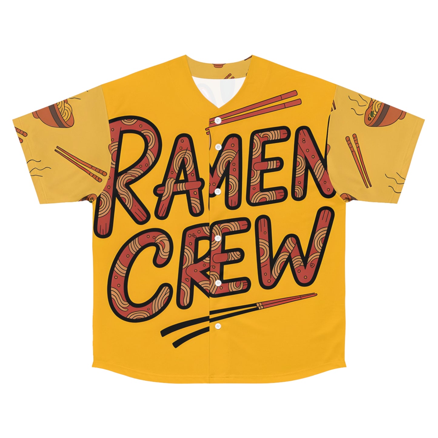 SLOPPY PANDA Ramen Crew Baseball Jersey