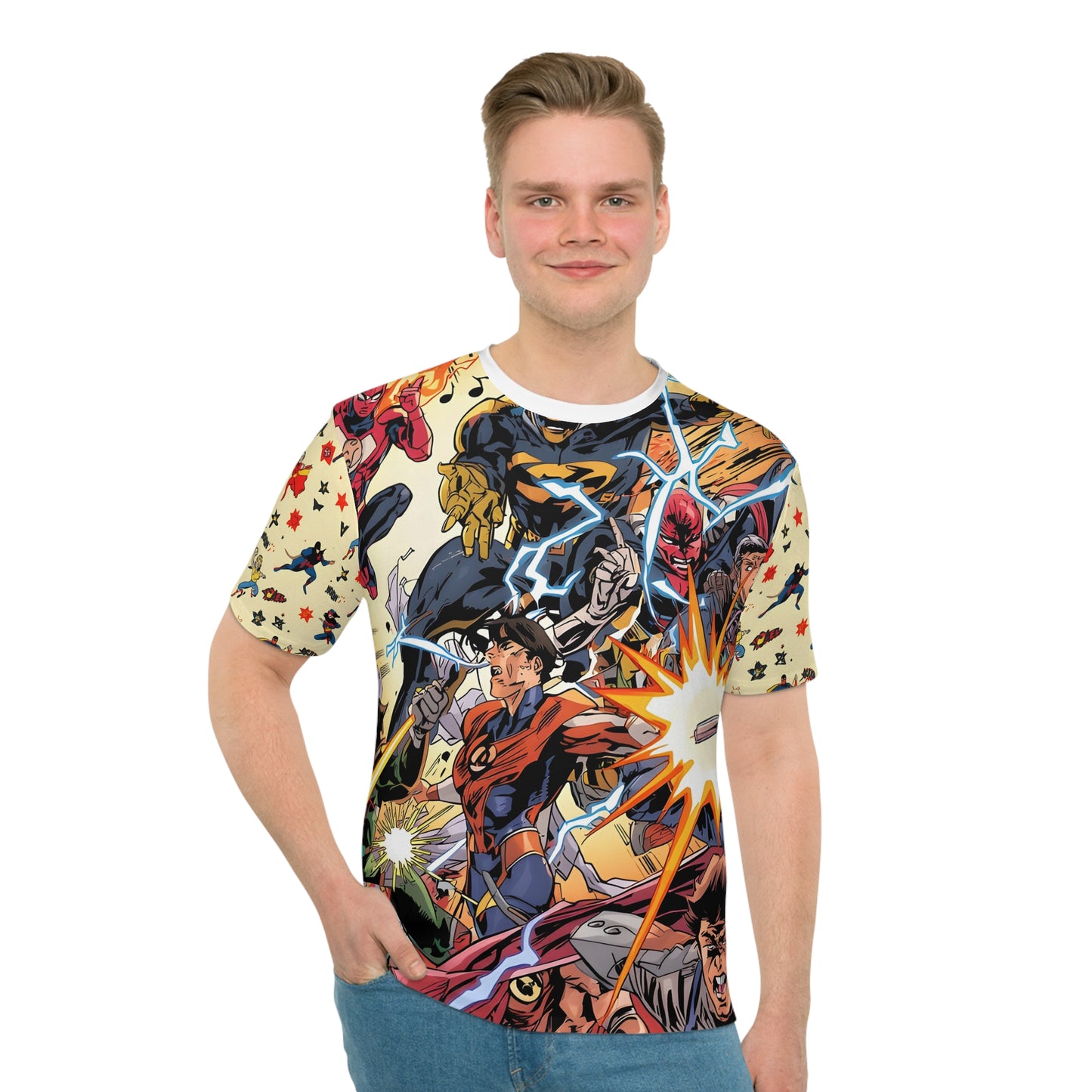 Heroic Action Anime Tee