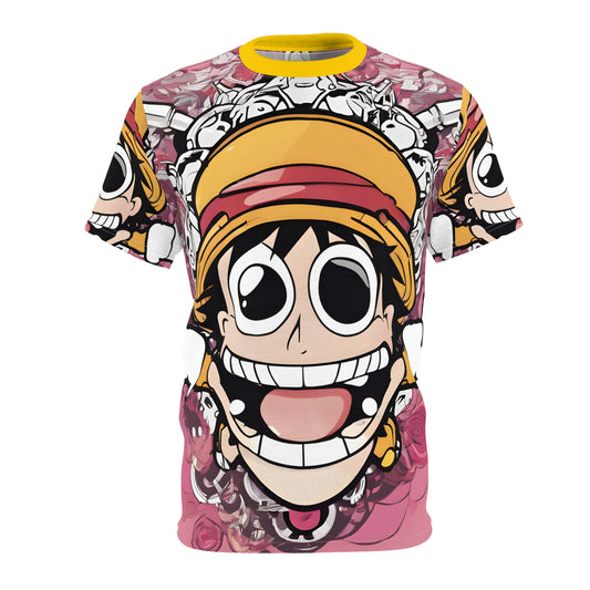 Luffy Gear 5 Laughing All-Over Print Tee