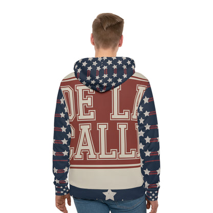 De La Calle Entertainment Vintage Varsity Hoodie