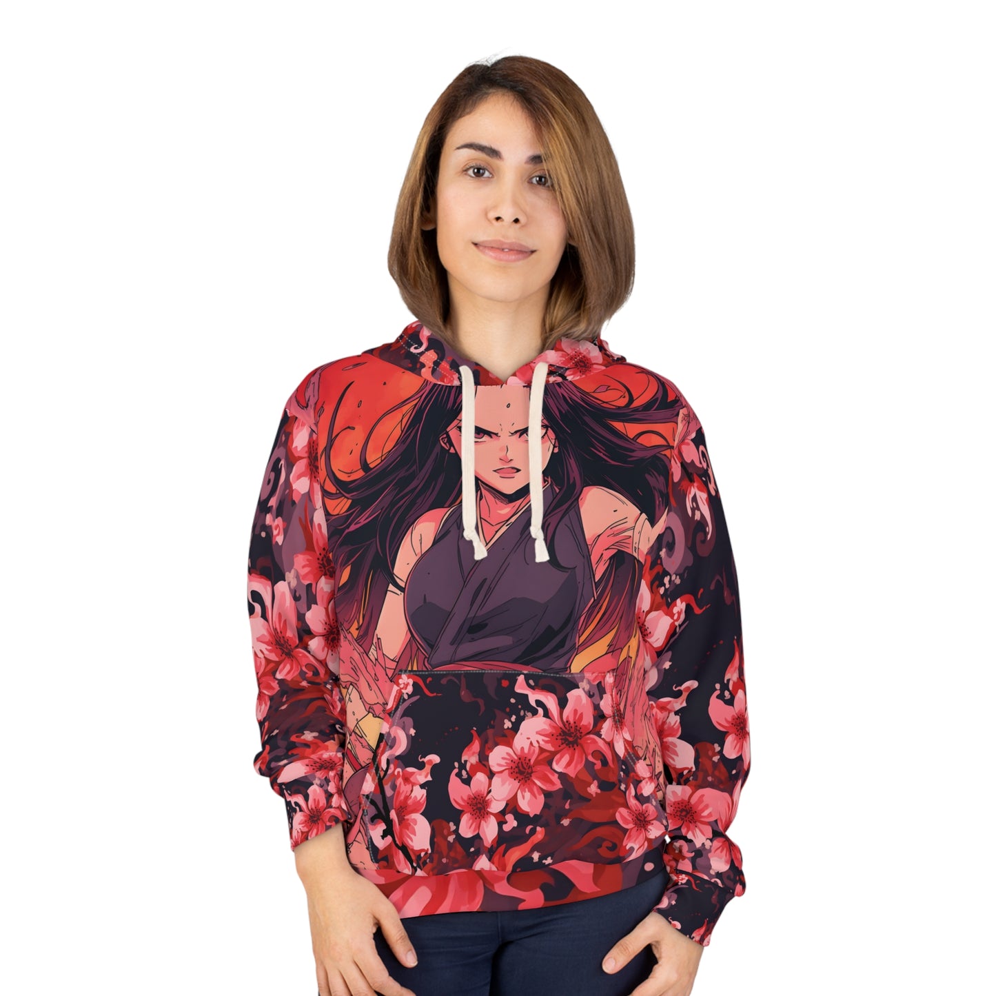 Fiery Nezuko Dreamscape Hoodie