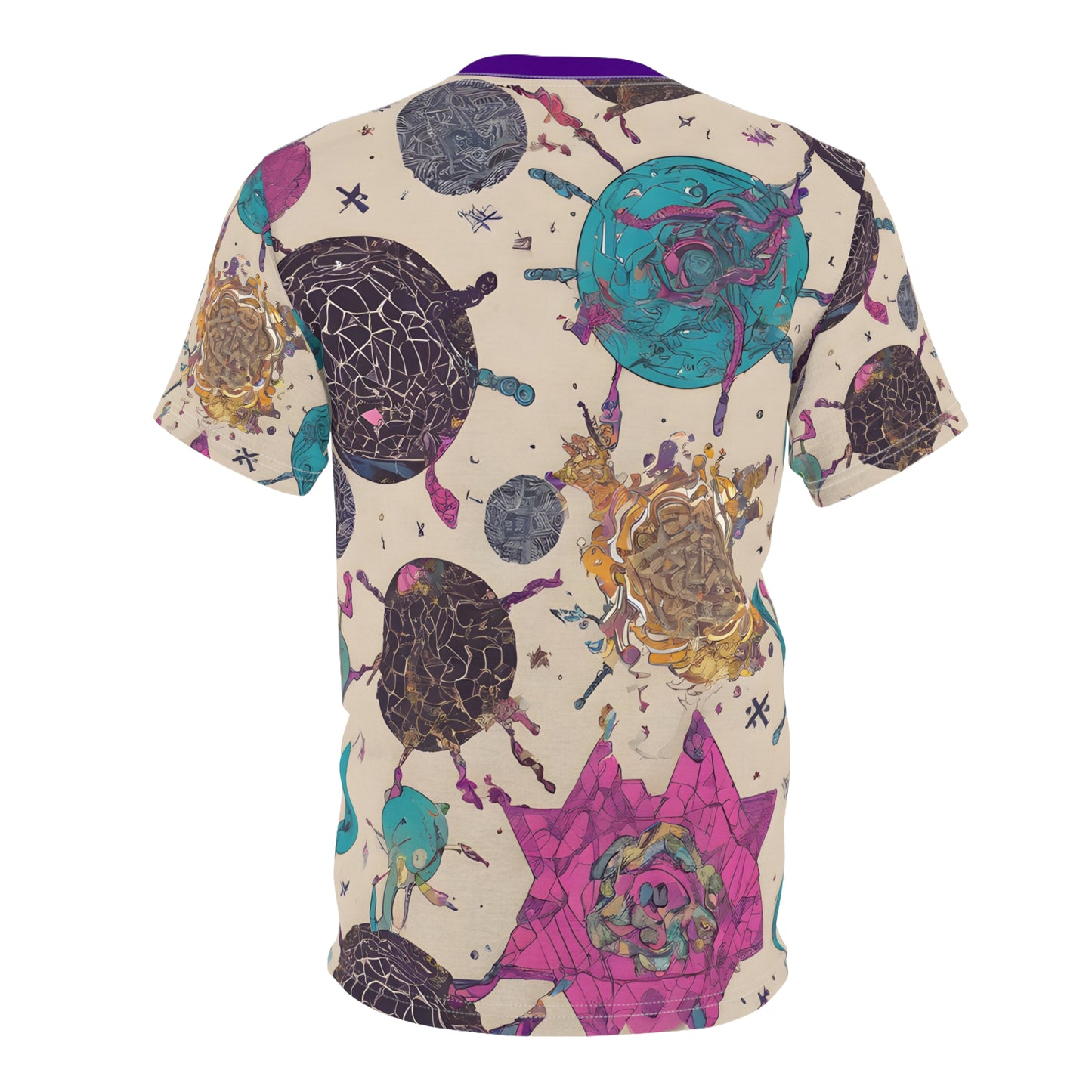 Brainiac Cosmic Energy Unisex Cut & Sew Tee (AOP)