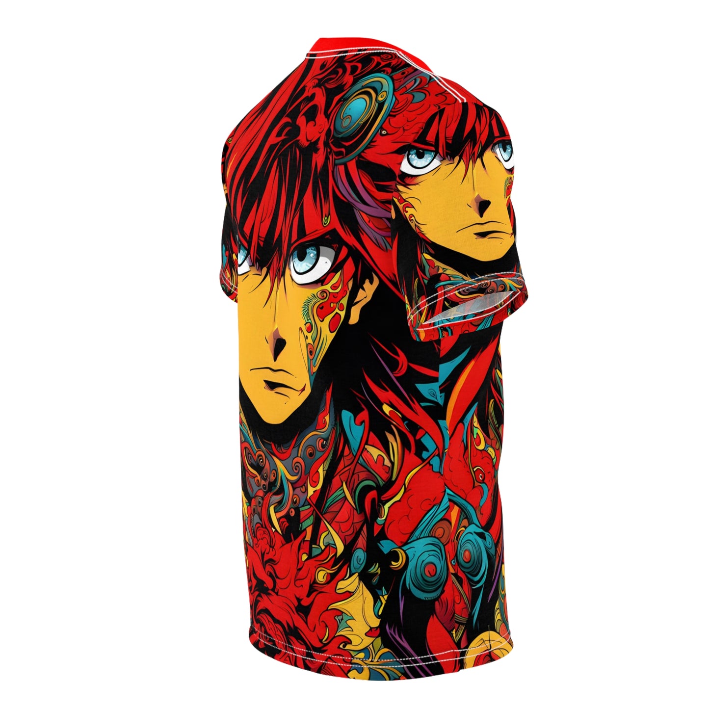 Vibrant Explosion: Redline Anime 2009 Shirt Graphic