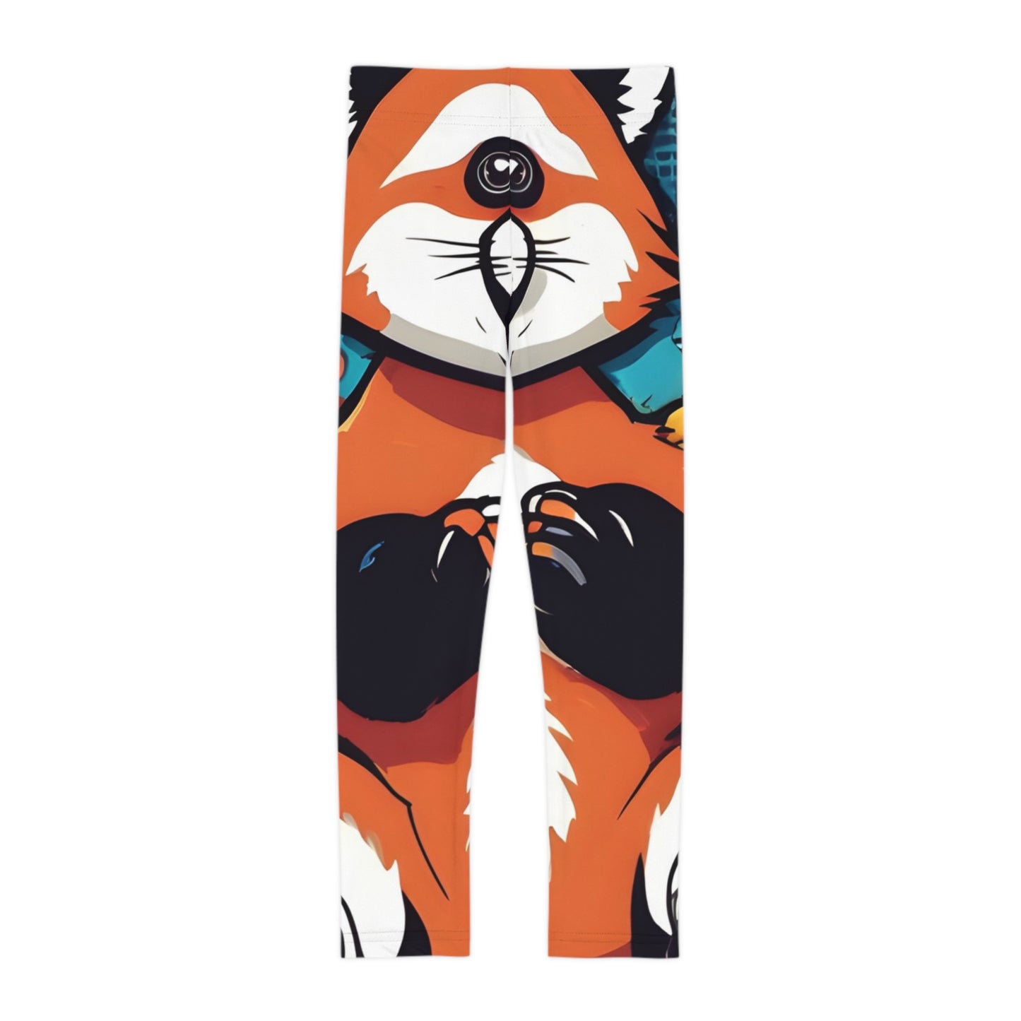 Juggling Joy: Happy Red Panda Leggings