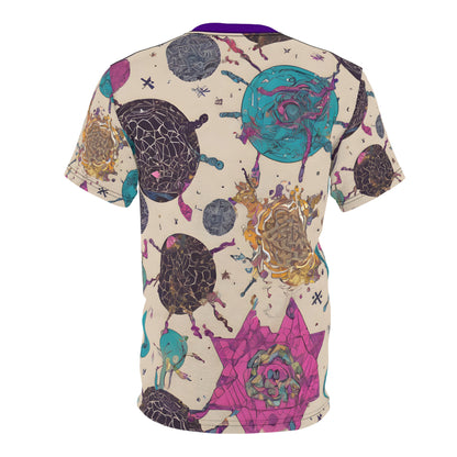 Brainiac Cosmic Energy Unisex Cut & Sew Tee (AOP)