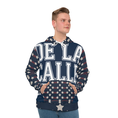 De La Calle Entertainment Vintage Varsity Hoodie