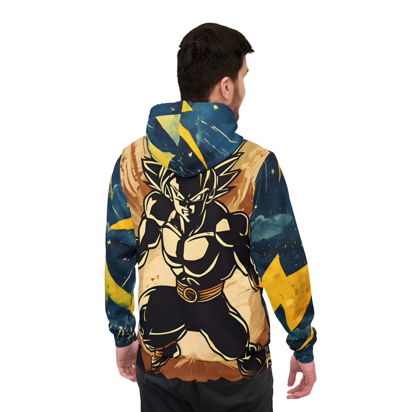 Vintage SSJ10 Super Saiyan Wanted Hoodie