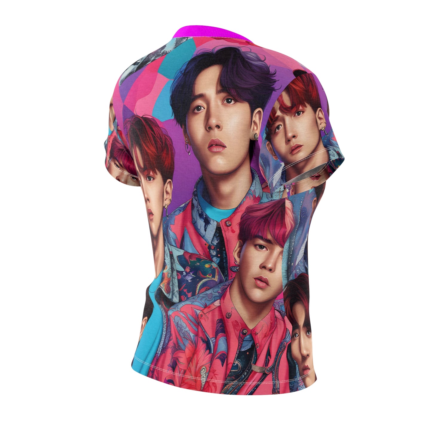 Hyper Realistic BTS Boy Band Graphic