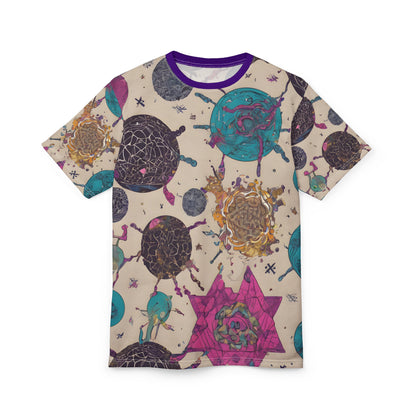Brainiac Cosmic Energy Unisex Cut & Sew Tee (AOP)